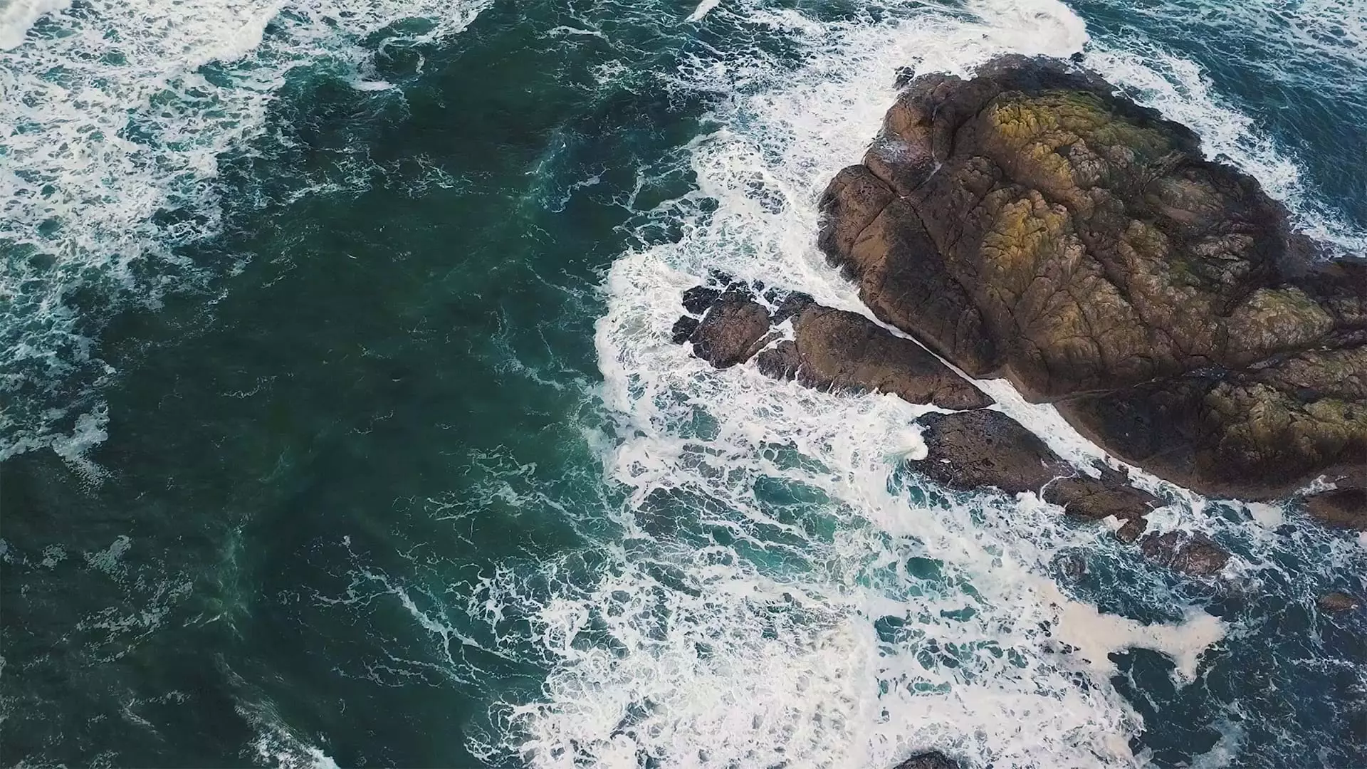 Waves on a beach